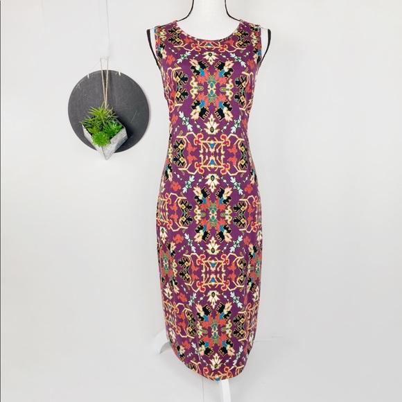 Xhilaration Dresses & Skirts - ♥️ Xhilaration Multi Print Sleeveless Dress XL